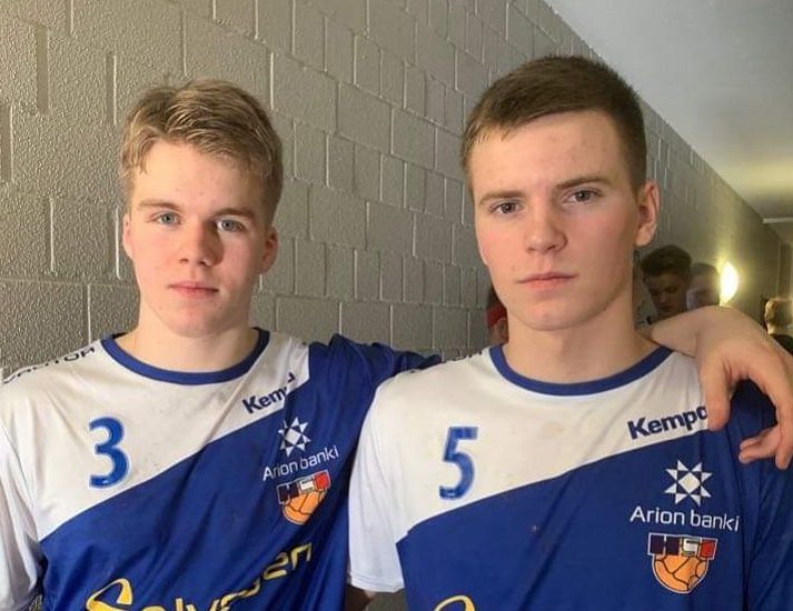 Andri Már Rúnarsson og Andri Finnsson eru hluti af U18 ára liði Íslands