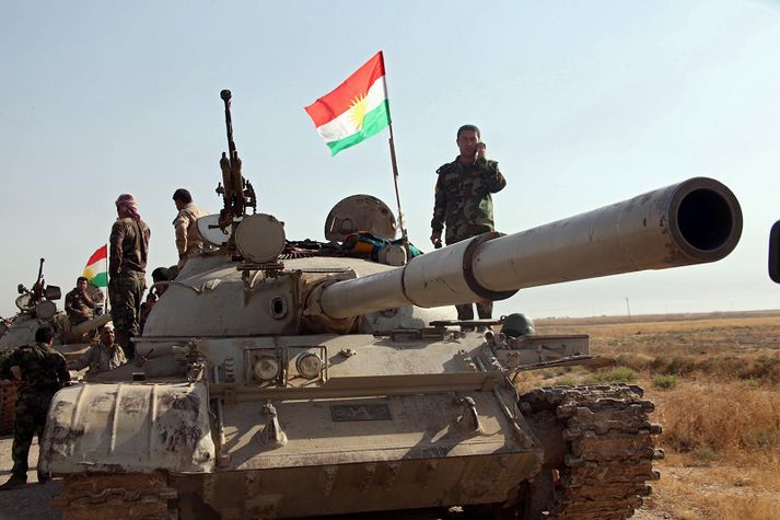 Sinjar er hernaðarlega mikilvæg borg, nærri landamærunum að Sýrlandi.