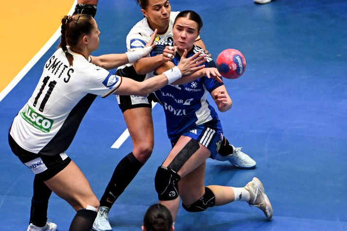 Elín Rósa Magnúsdóttir í leik með íslenska landsliðinu á HM í lok síðasta árs.