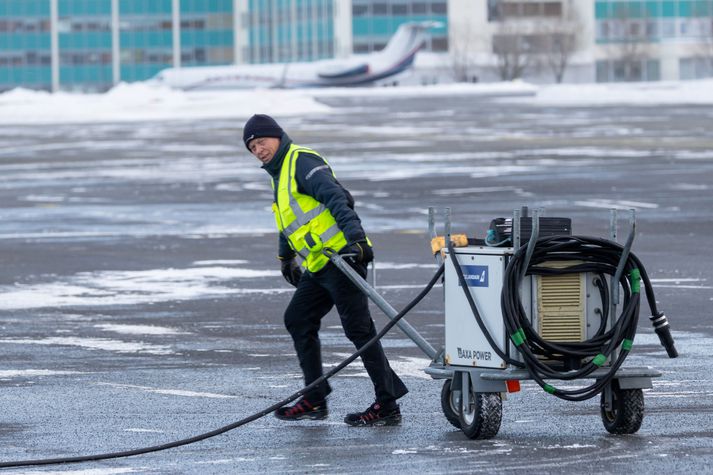 Félagsmenn Félags flugmálastarfsmanna ríkisins sinna hinum ýmsu störfum á flugvöllum landsins.