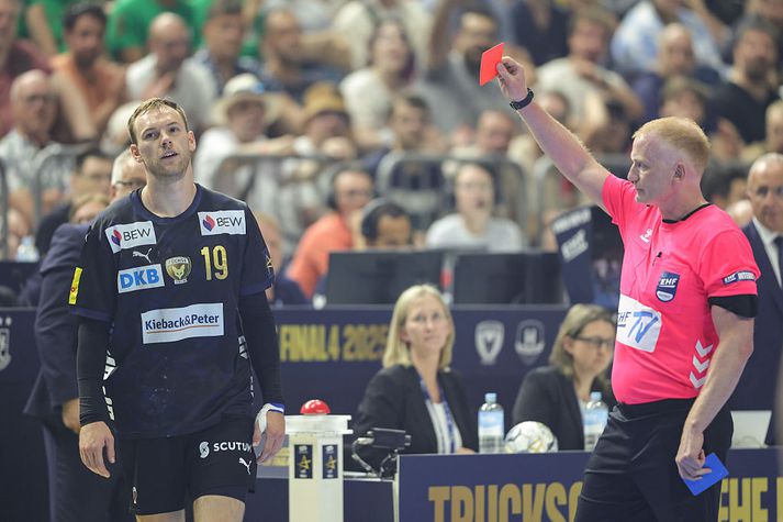 Anton Gylfi Pálsson er þaulvanur því að dæma á stóra sviðinu og hjá stærstu stjörnum handboltans.