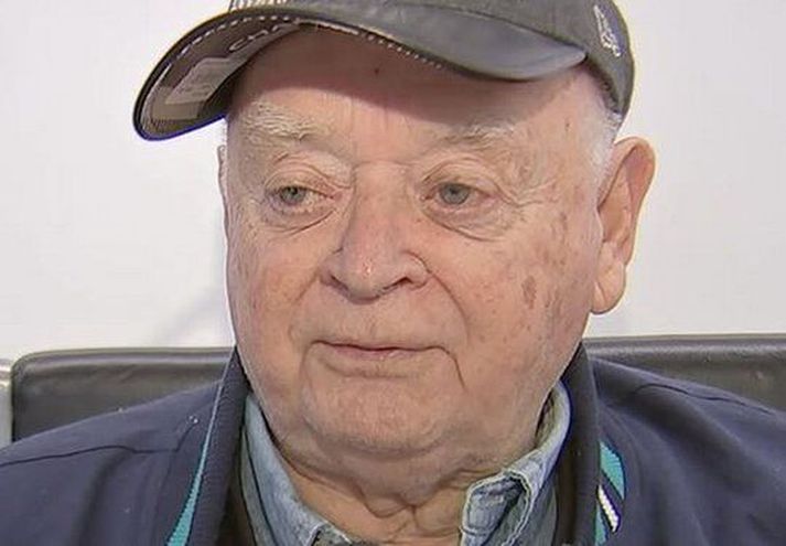 Don Crisman, hefur mætt á alla 59 Super Bowl leiki sögunnar og ætlar ekki að missa af leiknum í kvöld.