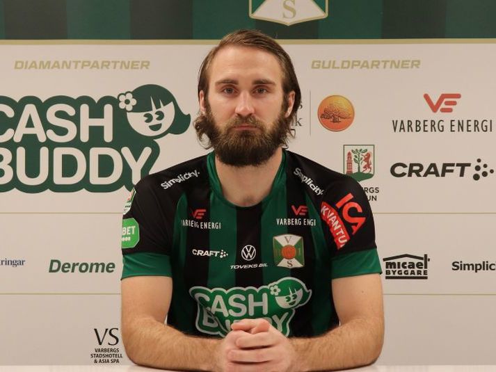 Óskar Sverrisson er kominn í búning Varbergs BoIS.