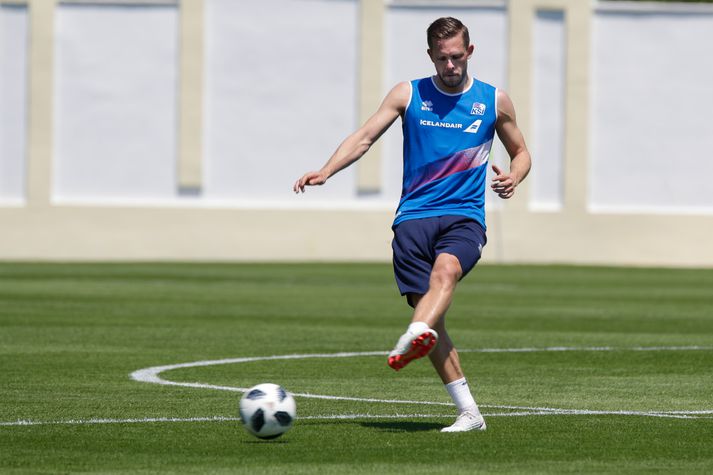 Gylfi Þór Sigurðsson hefur lagt mikið á sig til að koma tl baka eftir meiðslin.