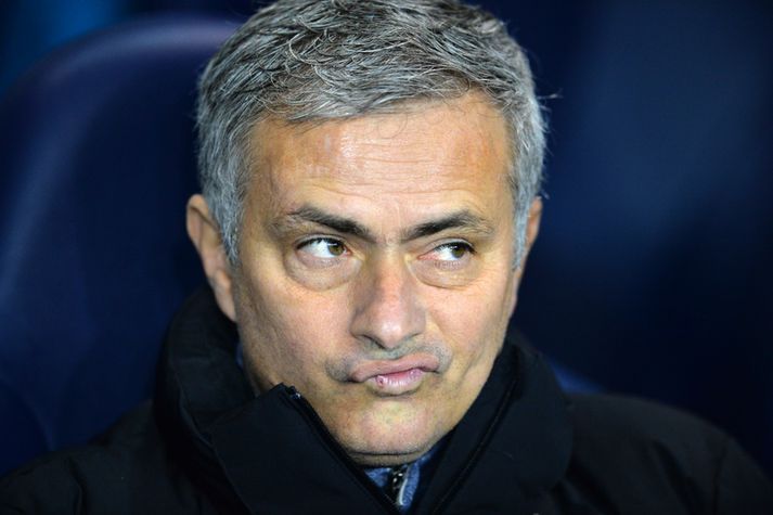 Jose Mourinho, knattspyrnustjóri Chelsea.