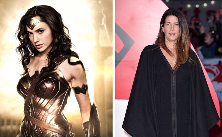 Gal Gadot og Patty Jenkins.