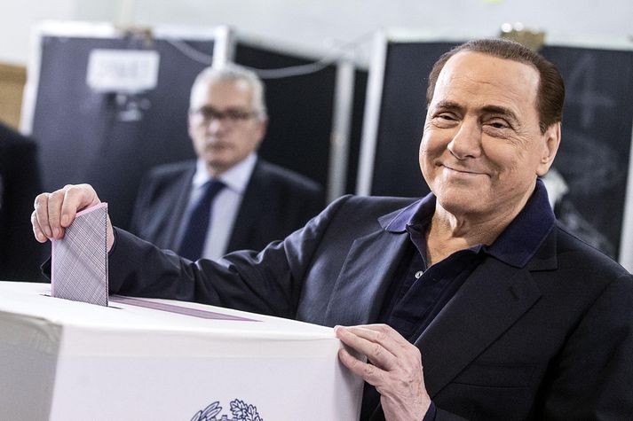 Silvio Berlusconi er orðinn 81 árs.