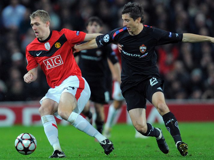 Darren Fletcher er í nýrri stöðu á Upton Park í dag.