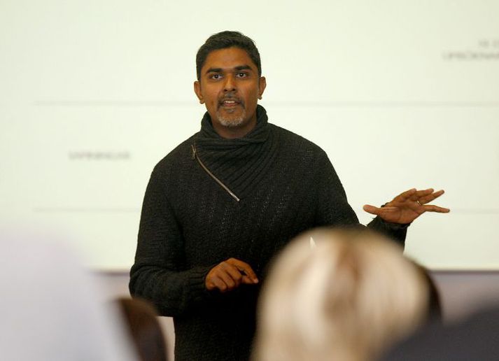 fjárfestirinn Það getur komið sér vel að erlendir áhættufjárfestar horfa ekki hingað, að mati Bala Kamallakharan. 