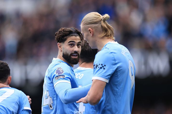 Á meðan Erling Haaland raðar inn mörkum þá sér Josko Gvardiol til þess að Manchester City fái sem fæst mörk á sig á hinum enda vallarins.