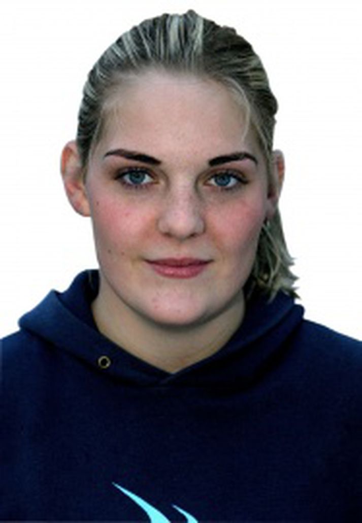 Anja Ríkey bætti eigið met í 100 metra baksundinu í dag