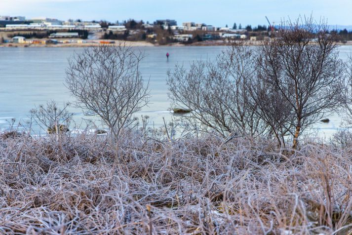 Veðurstofan spáir breytilegri átt í dag, þrjá til átta metra á sekúndu, og bjart með köflum í flestum landshlutum.