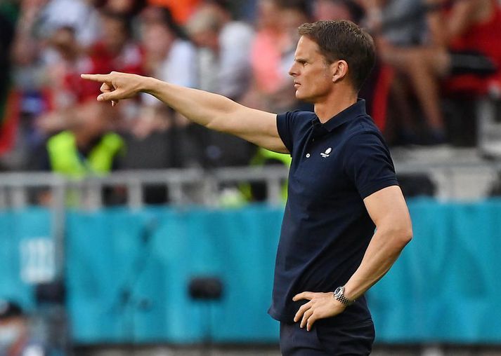 Frank de Boer stýrði hollenska landsliðinu aðeins í níu mánuði.