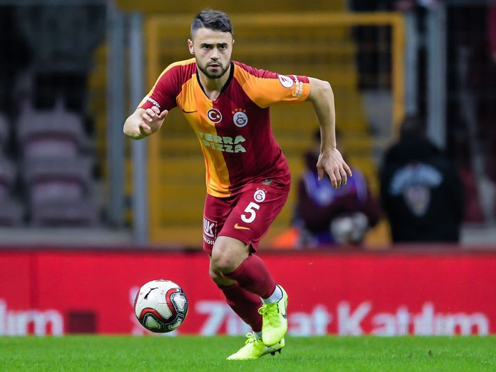 Ahmet Calik í leik með Galatasaray.