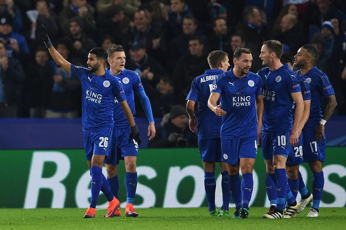 Leicester-menn hafa verið frábærir í Meistaradeildinni.