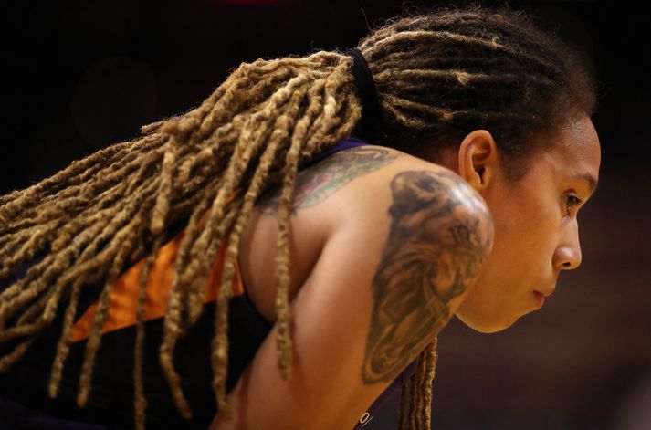 Brittney Griner missti algjörlega stjórn á skapi sínu.