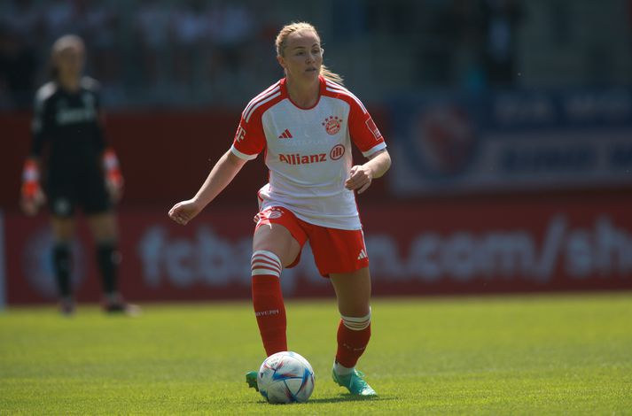 Glódís Perla Viggósdóttir átti frábært tímabil með Bayern München.
