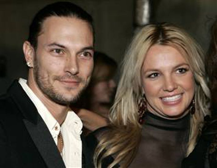 Kevin Federline og Britney Spears.
