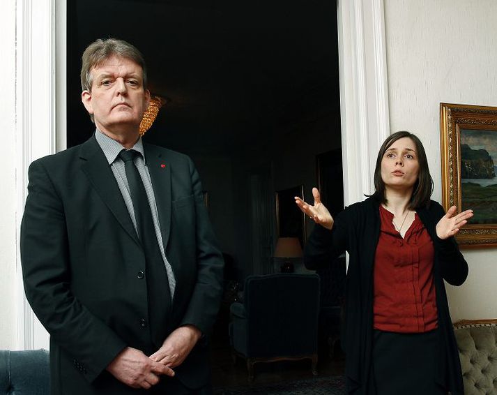 Ráðherrarnir Guðbjartur Hannesson og Katrín Jakobsdóttir kynntu í gær nýtt tilraunaverkefni í vinnumarkaðsmálum. Fréttablaðið/GVA