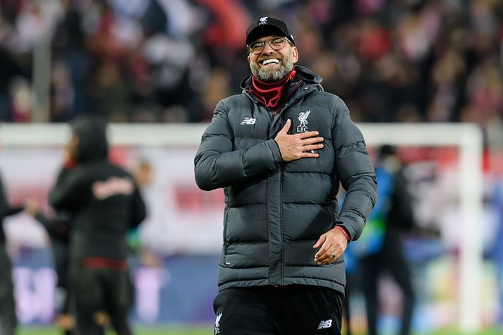 Jurgen Klopp verður áfram hjá Liverpool.