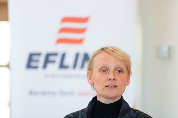 Sólveig Anna Jónsdóttir formaður Eflingar