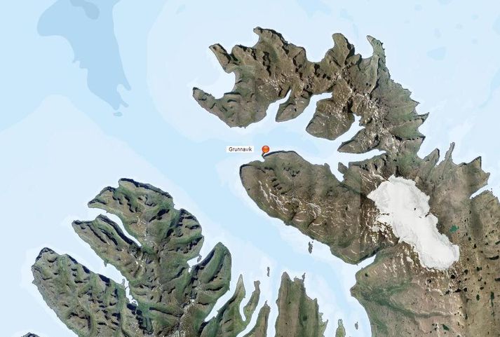 Grunnavík er lítil vík í utanverðu fjarðarmynni Jökulfjarða.