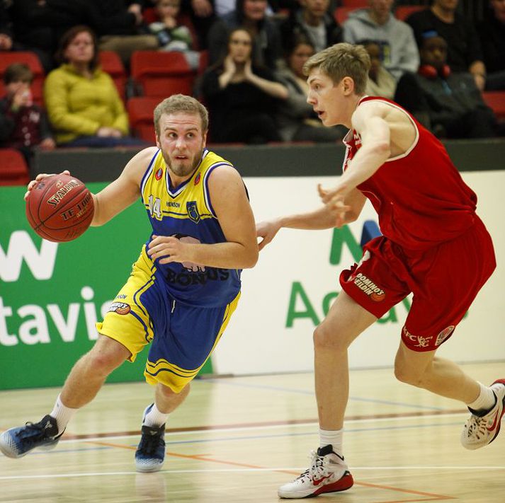 Arnþór Freyr Guðmundsson í Fjölni. 