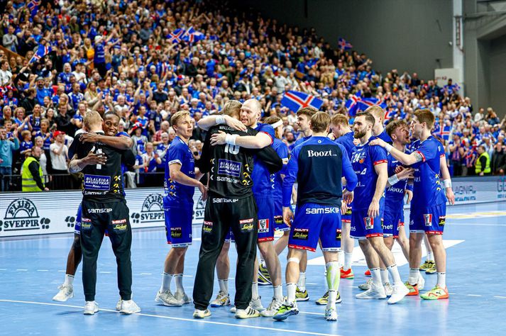 Íslenska handboltalandsliðið vann það tékkneska, 28-19, í undankeppni EM 2024 um helgina.