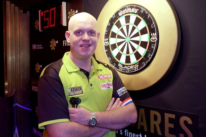 Michael van Gerwen hefur orðið heimsmeistari tvisvar