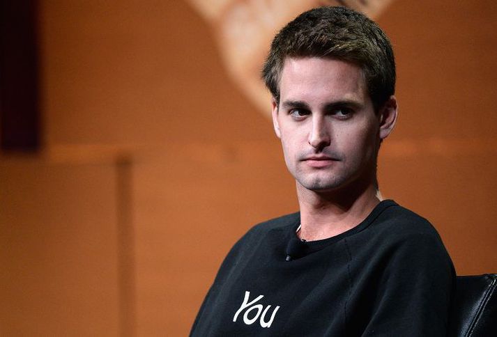 Sæta gagnrýni Evan Spiegel er einn stofnenda og framkvæmdastjóri Snapchat.