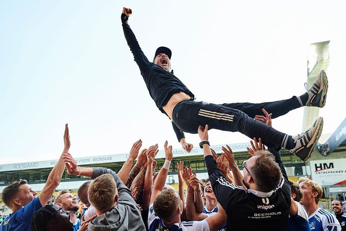 Freyr Alexandersson var og verður í miklum metum í Lyngby.