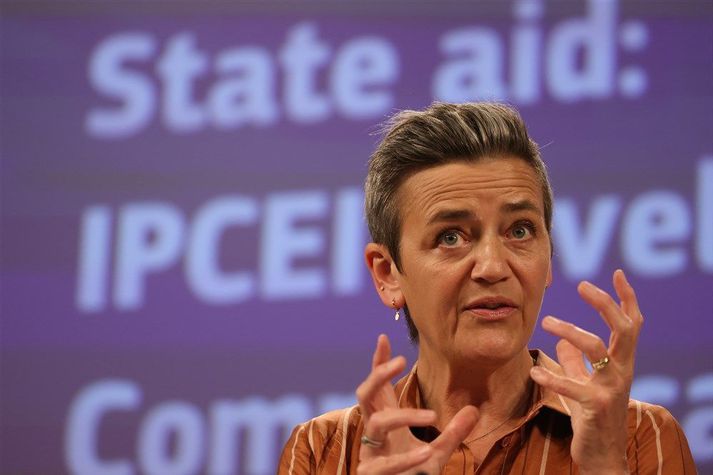 Vestager segir hættuna á mismunun verulega.