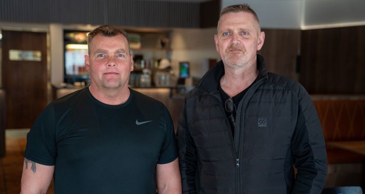 Gylfi Arnar Ísleifsson og Þormar Ómarsson eru eigendur Papa's Pizza.