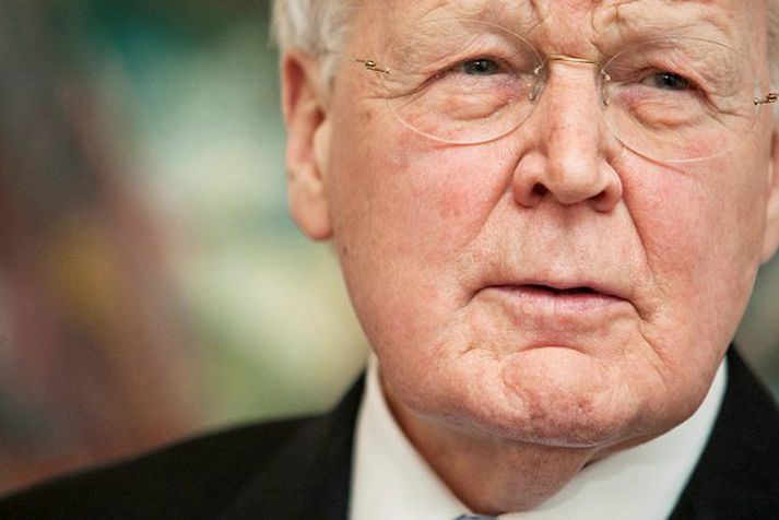 Ólafur Ragnar Grímsson forseti mætti í fermingarveisluna.