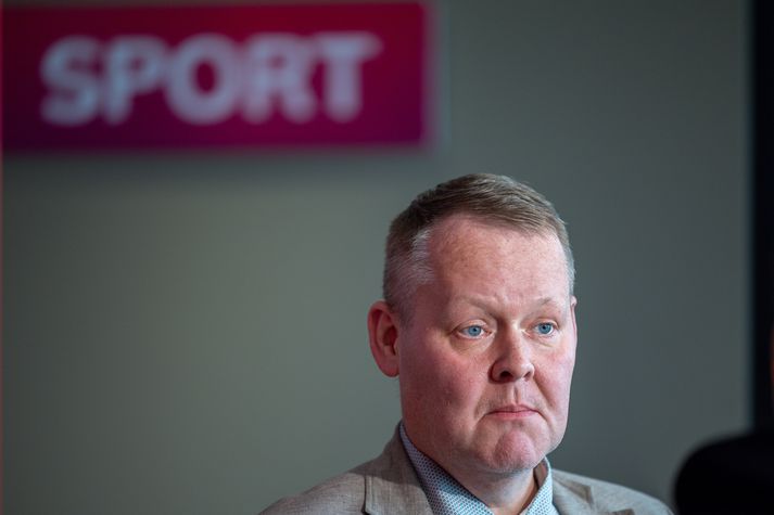 Hannes S. Jónsson hefur verið formaður KKÍ í næstum því tvo áratugi.