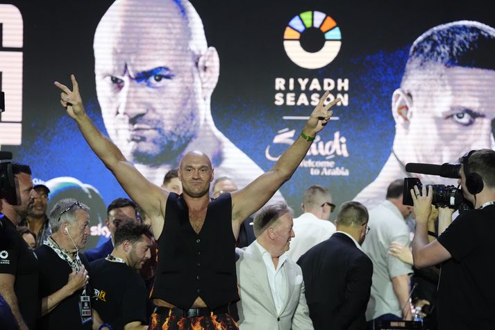 Tyson Fury hefur ekki tapað bardaga sem atvinnumaður.