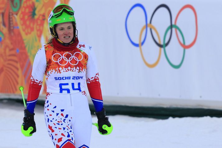 Erla Ásgeirsdóttir hefur lagt skíðin á hilluna, allavega í bili.