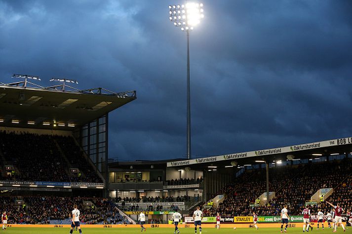 Af Turf Moor í dag