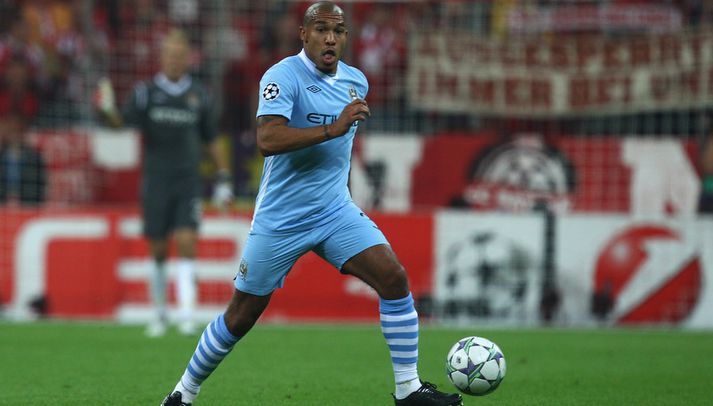 Nigel de Jong í leik með City.