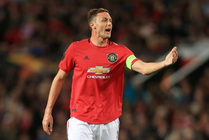 Matic í leik með United.