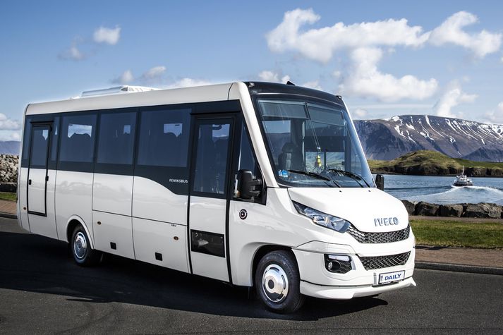 Iveco Bus Daily FBI 85 T fyrir 27 farþega sem fyrir skemmstu var tekinn í notkun.