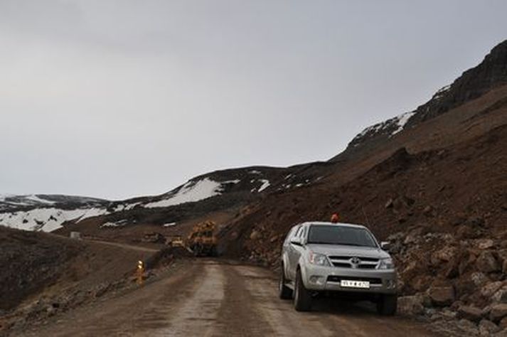 Skriðuföll í Kjálkafirði.