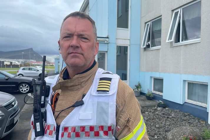 Jens Heiðar Ragnarsson er slökkviliðsstjóri á Akranesi.