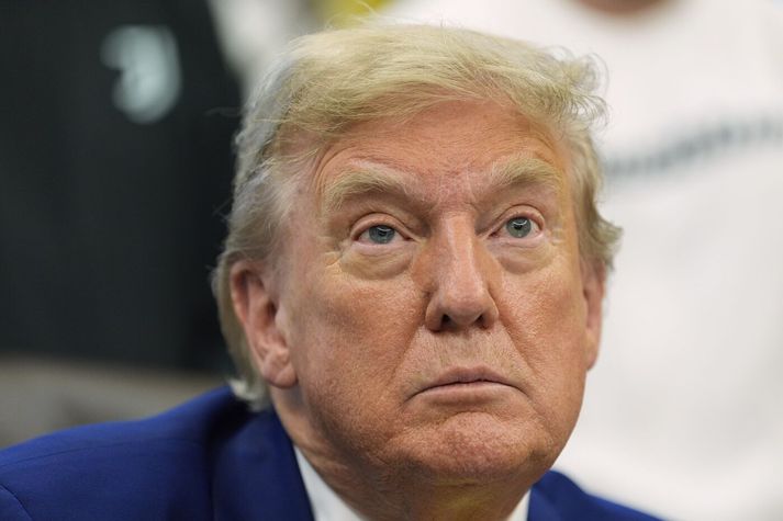 Donald Trump, forseti Bandaríkjanna.
