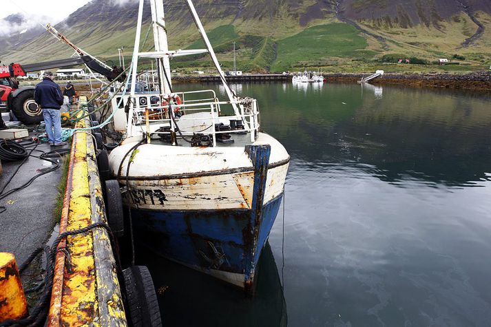Markús ÍS-777, sem gerður var út af Redding, sökk fyrr á þessu ári.