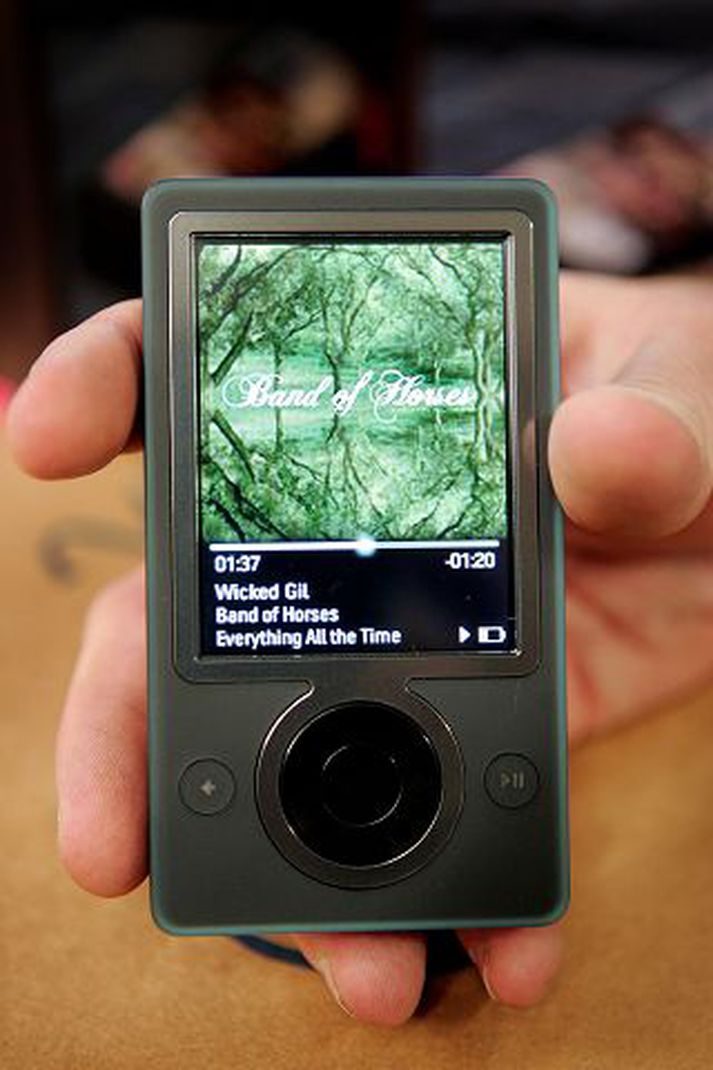 Microsoft hefur selt færri Zune-spilara frá því í nóvember í fyrra en vonir stóðu til.