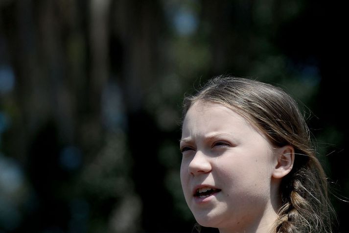 Greta Thunberg.