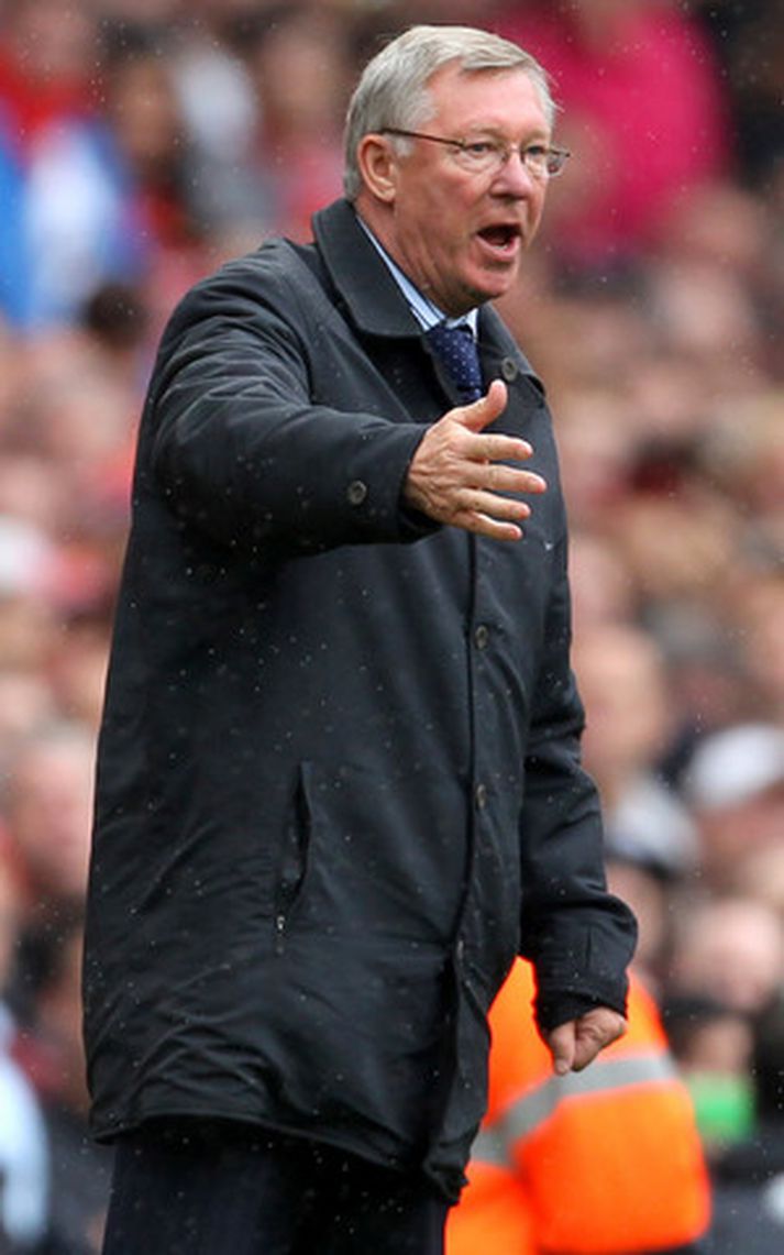 Alex Ferguson, stjóri United.