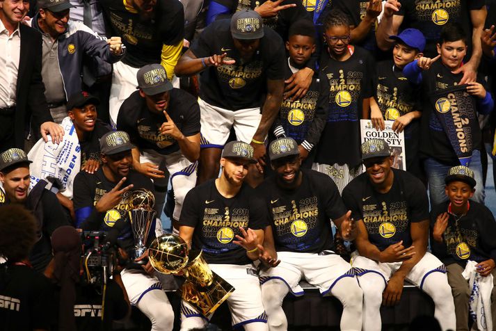 Golden State varð NBA meistari í vor