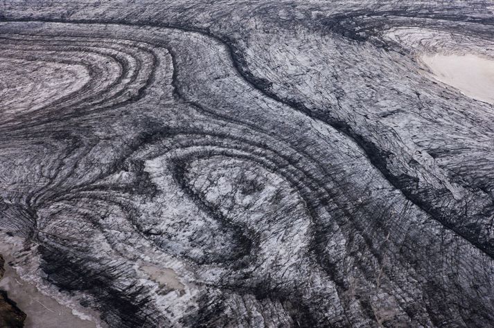 Jörð skelfur við Torfajökul, stærstu eldstöð Íslands.